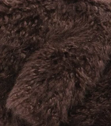 Yves Salomon Shearling and wool scarf | Thumbnail 2