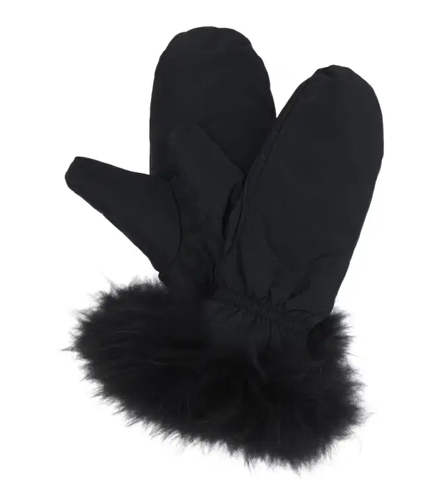 Yves Salomon Wool-trimmed down gloves