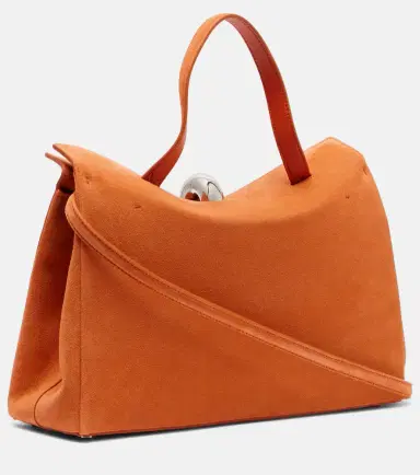 Jacquemus Valérie Medium suede top-handle bag | Thumbnail 2