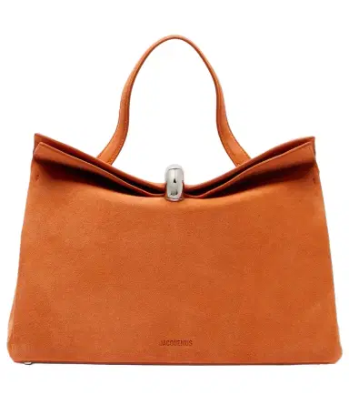 Jacquemus Valérie Medium suede top-handle bag | Thumbnail 1