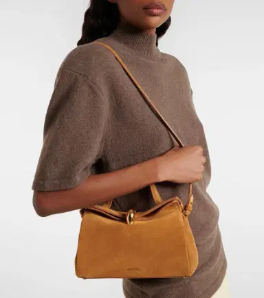 Jacquemus Valerie Small suede top-handle bag | Thumbnail 6 Jacquemus Valerie Small suede top-handle bag | Thumbnail 6