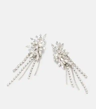 Jennifer Behr Shantalle crystal-embellished drop earrings | Thumbnail 3