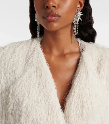 Jennifer Behr Shantalle crystal-embellished drop earrings | Thumbnail 6