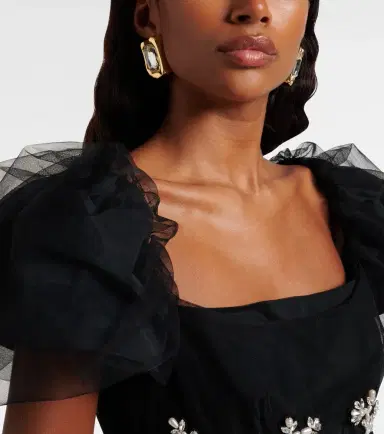 Jennifer Behr Caterina crystal-embellished earrings | Thumbnail 5