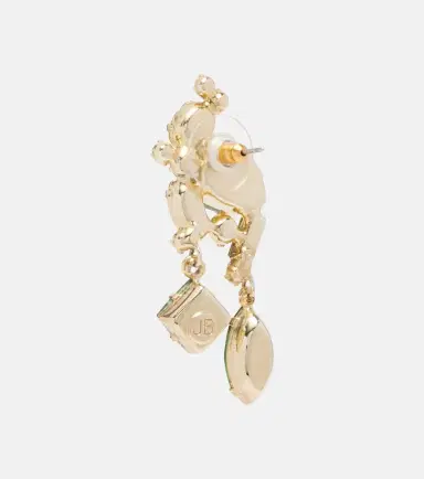 Jennifer Behr Ambra crystal-embellished drop earrings | Thumbnail 2 Jennifer Behr Ambra crystal-embellished drop earrings | Thumbnail 2