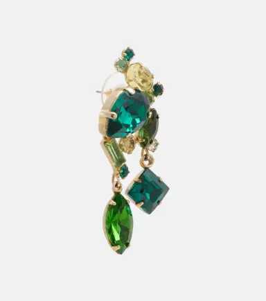 Jennifer Behr Ambra crystal-embellished drop earrings | Thumbnail 4 Jennifer Behr Ambra crystal-embellished drop earrings | Thumbnail 4