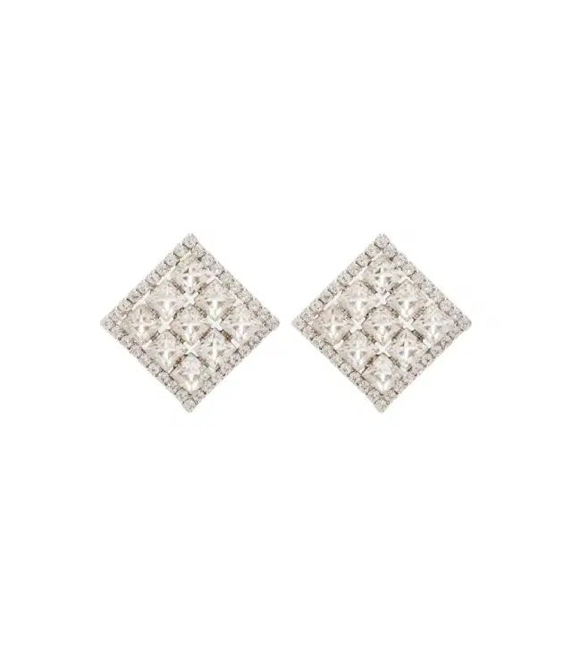 Jennifer Behr Camilla crystal-embellished earrings