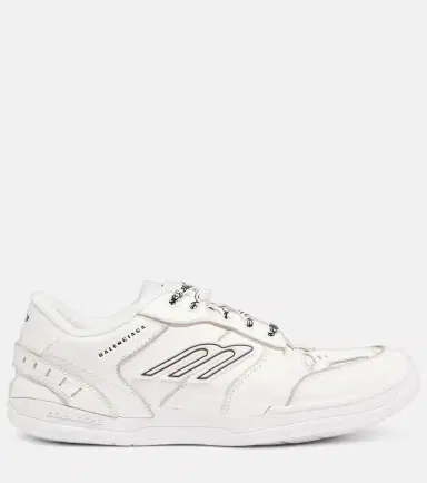 Balenciaga Hamptons 3B Sports Icon leather sneakers | Thumbnail 3 Balenciaga Hamptons 3B Sports Icon leather sneakers | Thumbnail 3