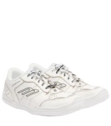 Balenciaga Hamptons 3B Sports Icon leather sneakers | Thumbnail 1 Balenciaga Hamptons 3B Sports Icon leather sneakers | Thumbnail 1