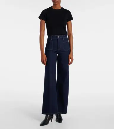 Frame Le Slim Palazzo wide-leg jeans | Thumbnail 5