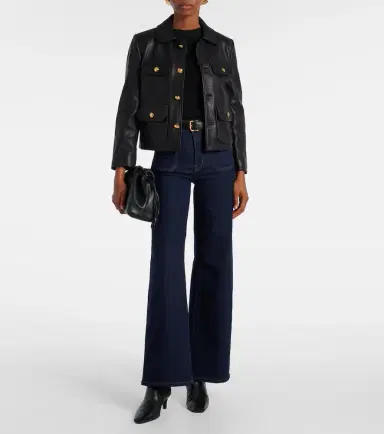 Frame Le Slim Palazzo wide-leg jeans | Thumbnail 6