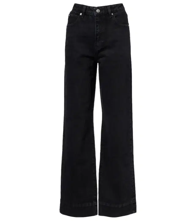 Frame Streamline high-rise straight jeans