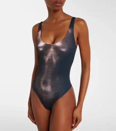 Jean Paul Gaultier Trompe l'oeil jersey bodysuit | Thumbnail 3 Jean Paul Gaultier Trompe l'oeil jersey bodysuit | Thumbnail 3