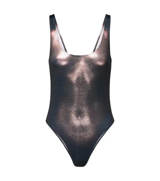 Jean Paul Gaultier Trompe l'oeil jersey bodysuit