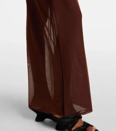 Jean Paul Gaultier Sequined tulle maxi dress | Thumbnail 3