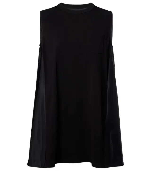 Sacai Paneled minidress