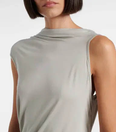 Rick Owens Eva draped jersey gown | Thumbnail 5