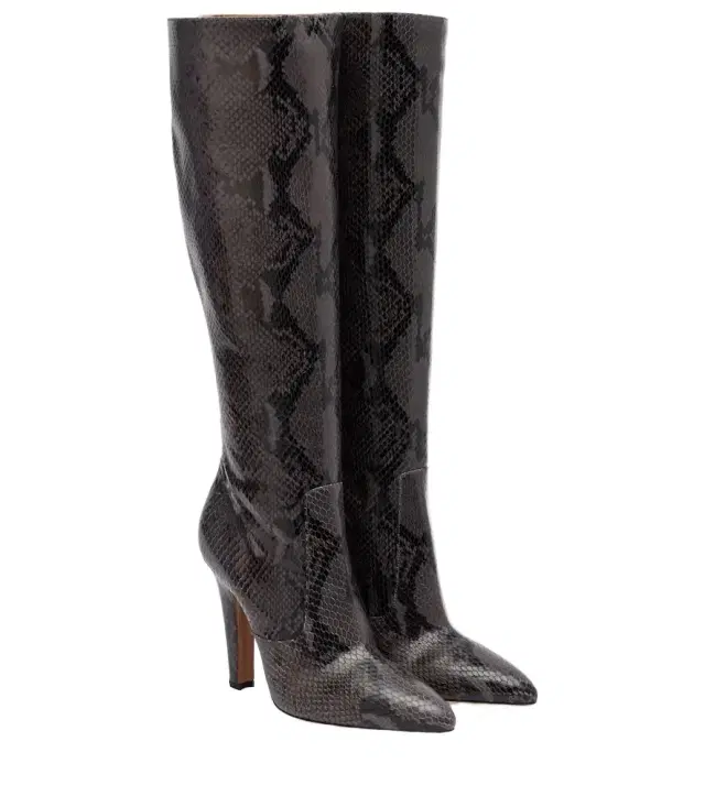 Paris Texas Elsa 100 leather knee-high boots