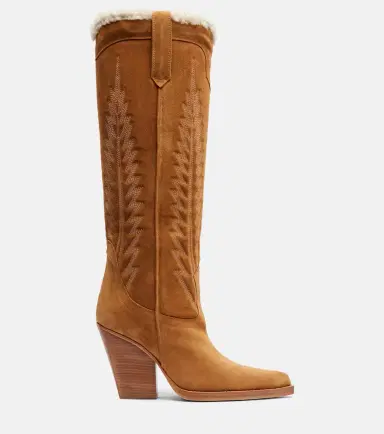 Paris Texas Winter El Dorado suede cowboy boots | Thumbnail 3 Paris Texas Winter El Dorado suede cowboy boots | Thumbnail 3