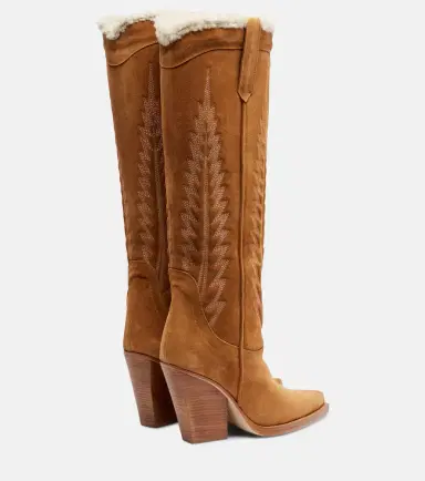 Paris Texas Winter El Dorado suede cowboy boots | Thumbnail 4 Paris Texas Winter El Dorado suede cowboy boots | Thumbnail 4