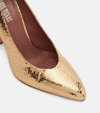 Paris Texas Elsa 100 metallic leather pumps | Thumbnail 4 Paris Texas Elsa 100 metallic leather pumps | Thumbnail 4