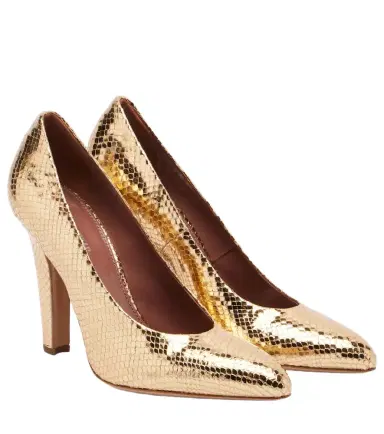 Paris Texas Elsa 100 metallic leather pumps | Thumbnail 1 Paris Texas Elsa 100 metallic leather pumps | Thumbnail 1
