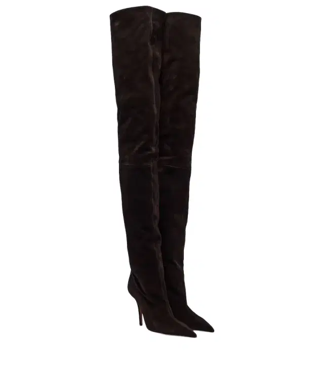Paris Texas Jessica 105 suede over-the-knee boots