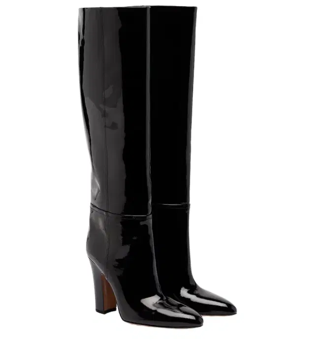 Paris Texas Lavinia 100 patent leather knee-high boots