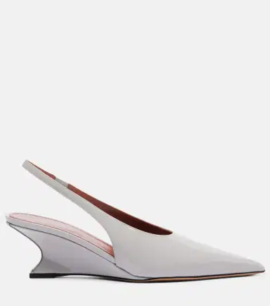 Paris Texas Nina 50 patent leather slingback pumps | Thumbnail 3 Paris Texas Nina 50 patent leather slingback pumps | Thumbnail 3