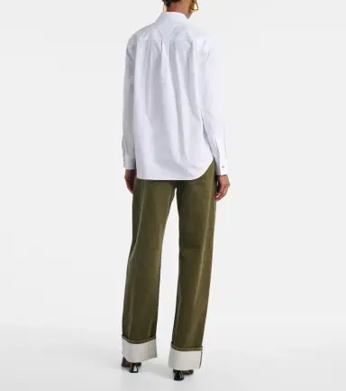 Bottega Veneta Knot cotton poplin shirt | Thumbnail 4