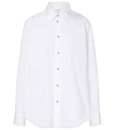 Bottega Veneta Knot cotton poplin shirt | Thumbnail 1