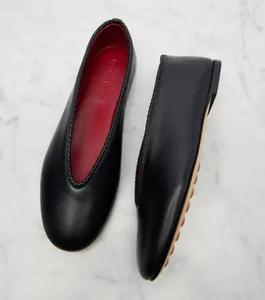 Bottega Veneta Rosa leather ballet flats | Thumbnail 3
