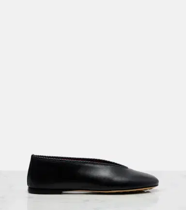 Bottega Veneta Rosa leather ballet flats | Thumbnail 4