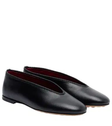 Bottega Veneta Rosa leather ballet flats | Thumbnail 1