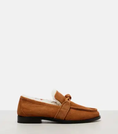 Bottega Veneta Astaire shearling-lined suede loafers | Thumbnail 2 Bottega Veneta Astaire shearling-lined suede loafers | Thumbnail 2