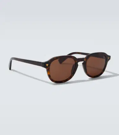Bottega Veneta Triangle Stud round sunglasses | Thumbnail 2