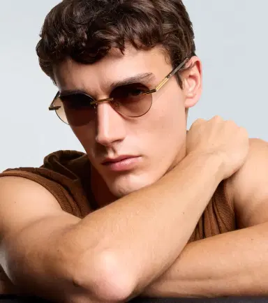 Bottega Veneta Glasant round sunglasses | Thumbnail 4