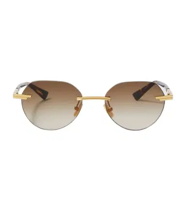 Bottega Veneta Glasant round sunglasses | Thumbnail 1