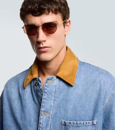 Bottega Veneta Split round sunglasses | Thumbnail 3 Bottega Veneta Split round sunglasses | Thumbnail 3