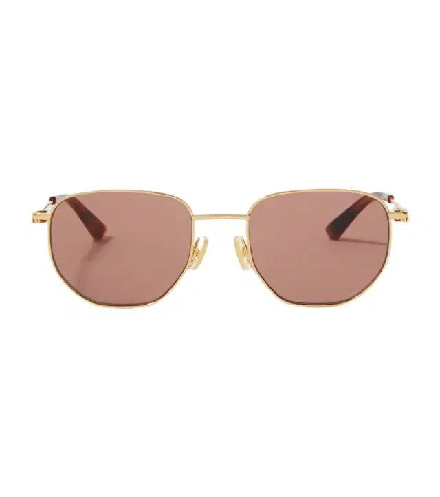 Bottega Veneta Split round sunglasses