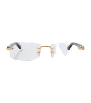 Cartier Eyewear Collection Signature C De Cartier rectangular glasses | Thumbnail 1