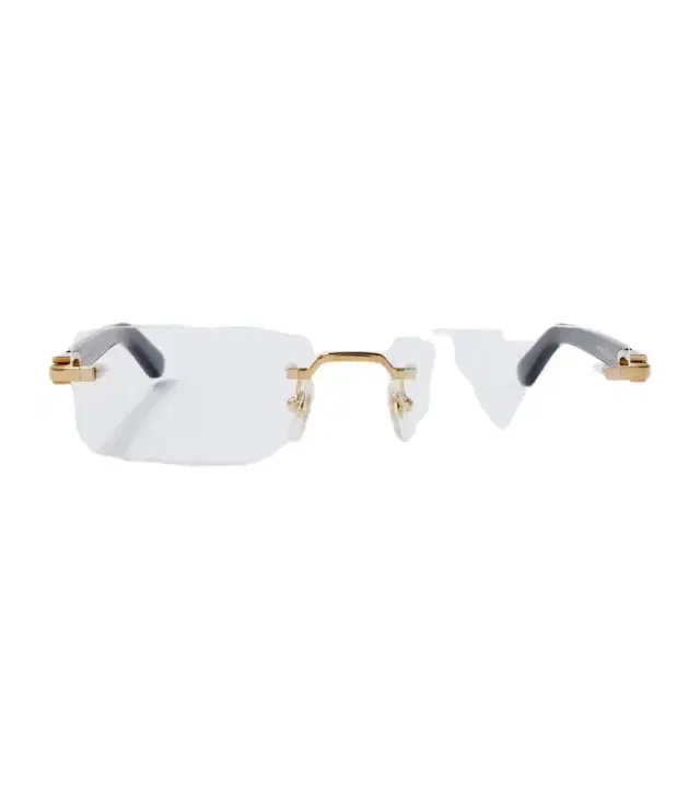 Cartier Eyewear Collection Signature C De Cartier rectangular glasses