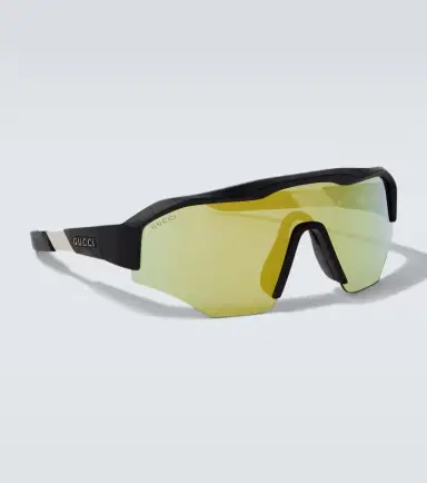 Gucci Logo shield sunglasses | Thumbnail 2