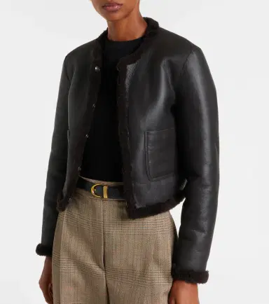 Dorothee Schumacher Soft Touch cropped reversible leather jacket | Thumbnail 7
