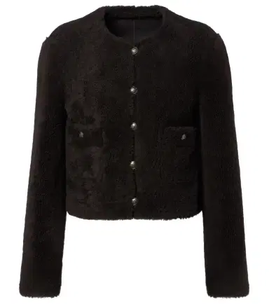 Dorothee Schumacher Soft Touch cropped reversible leather jacket | Thumbnail 1