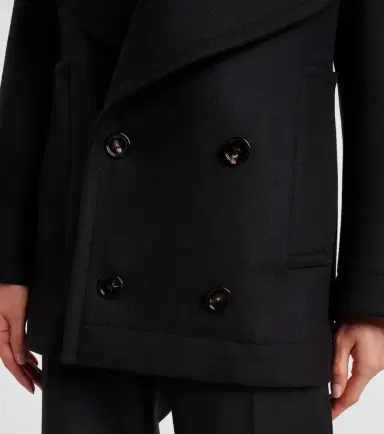 Bottega Veneta Double-breasted wool coat | Thumbnail 2