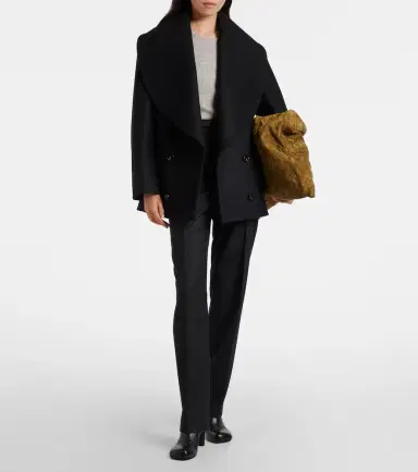 Bottega Veneta Double-breasted wool coat | Thumbnail 3