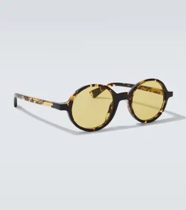Bottega Veneta Slim Ribbon round sunglasses | Thumbnail 2