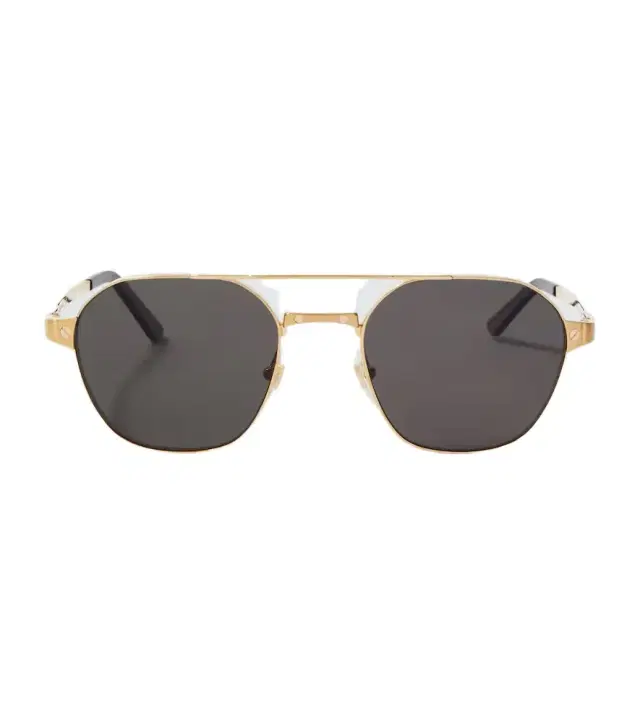 Santos De Cartier aviator sunglasses