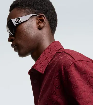 Gucci Double G flat-top sunglasses | Thumbnail 4 Gucci Double G flat-top sunglasses | Thumbnail 4